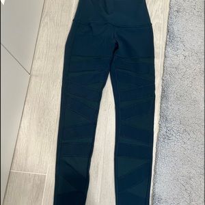 lululemon wunder under hi-rise tech mesh pants